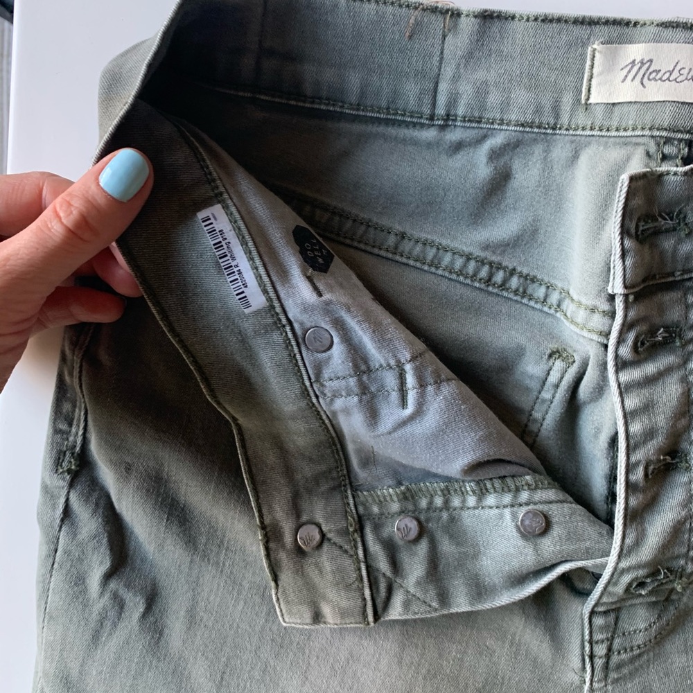 [Madewell] 9” Rise 5 Button Skinny Jeans, 28 - Picture 5 of 9